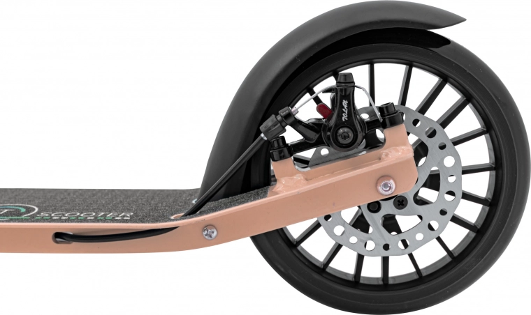 Dviguba stabdžių sistema užtikrina saugumą