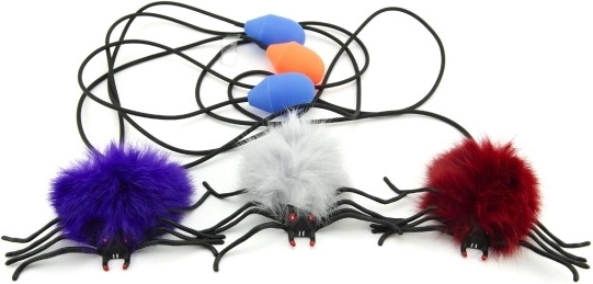 Minkštas pūkuotas kūnelis ir elastingos kojytės