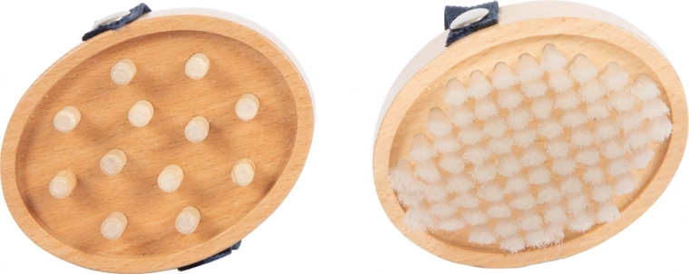 Pilnas medinis arklių priežiūros komplektas