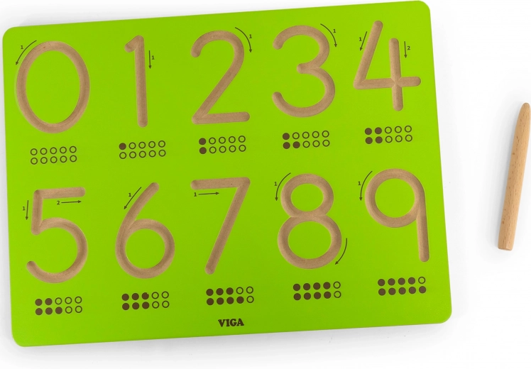 Tinkami skaitmenų brūkšniai žingsnis po žingsnio