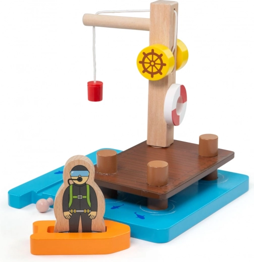 Imaginative waterside play