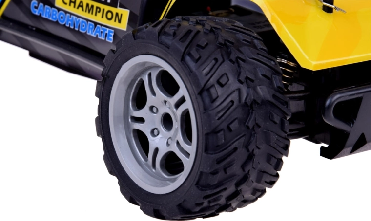 Soft rubber tires and strong grip