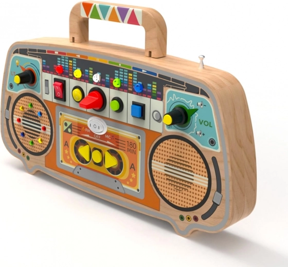 Patvarus medinis korpusas su rankena