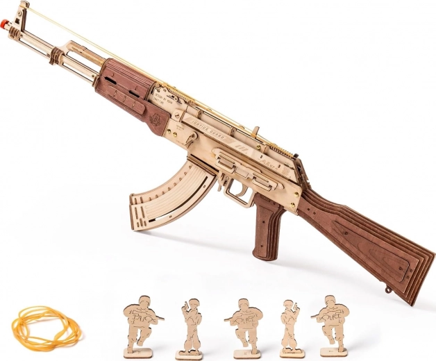 Fun rubber-band shooting with targets