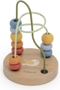 Karoliukų labirintas smulkiajai motorikai