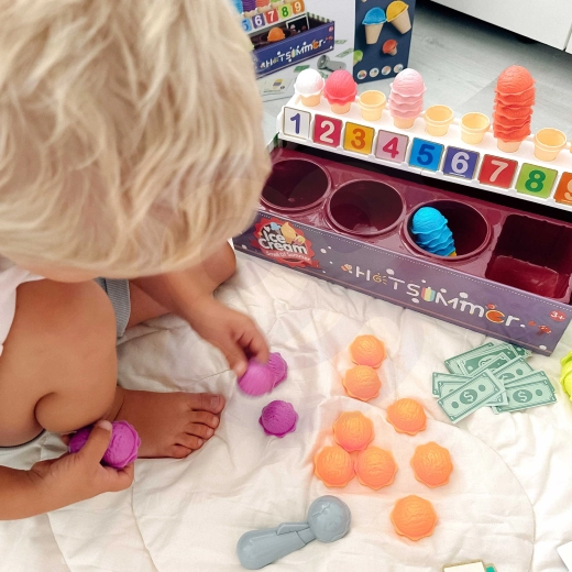 Žaidimas „ledų parduotuvė“