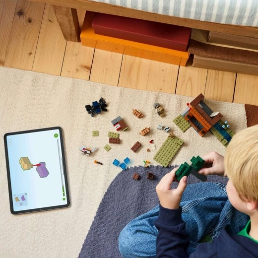 Skaitmeninis statymas LEGO Builder programėlėje