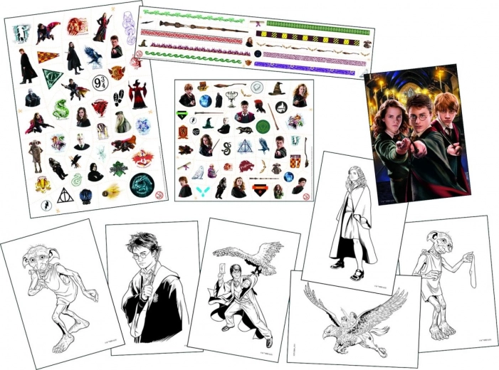 Kūrybinės spalvinimo užduotys ir plakatas