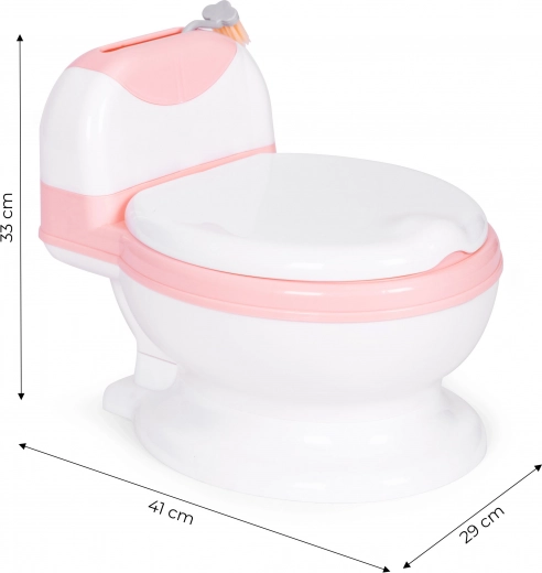 Realistiška WC forma natūraliam pratinimui