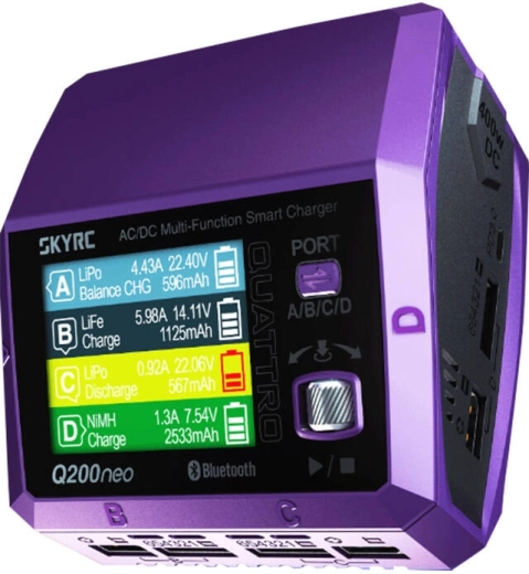 Control via Bluetooth and Charge Master