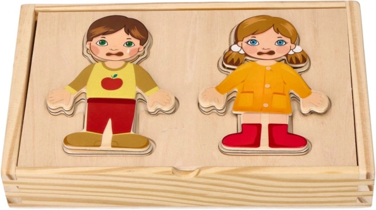 Practical 2-in-1 wooden box