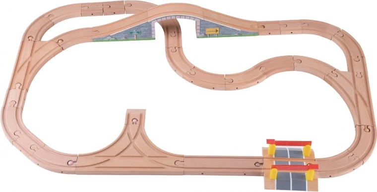 Pakeltos trasos, tiltas ir pervaža dar didesniam smagumui