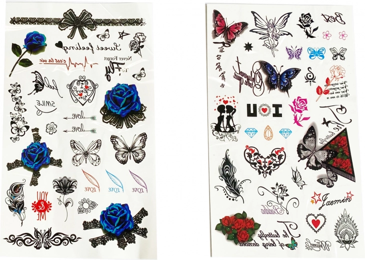 Ryškūs mergaitiški motyvai viename lape