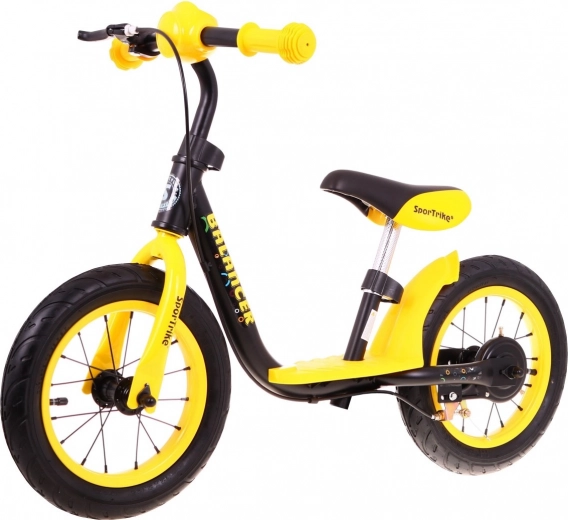Confidence thanks to inflatable 12" wheels