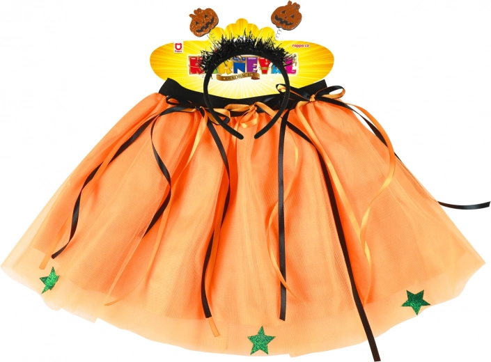 Mielas tutu sijonėlis su helovyno stiliaus akcentais