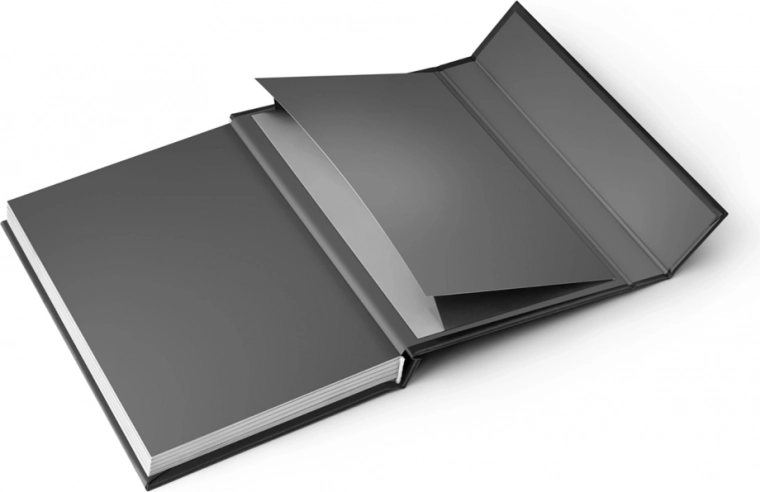 Tvirtas viršelis ir magnetinis užsegimas