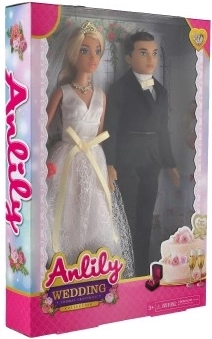 Vestuvių pora pasiruošusi žaidimui