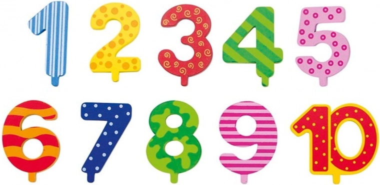 Numbers 1–10 for every age