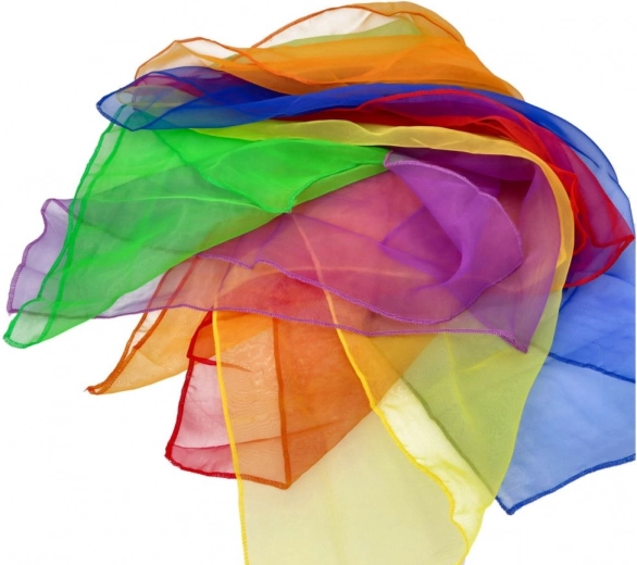 Ryškios vaivorykštės spalvos