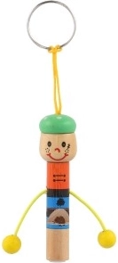 Lengva prisegti prie raktų ar kuprinės