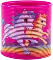 Linksmas dizainas su vienaragiais