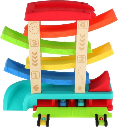 Spalvingas dizainas, kviečiantis žaisti