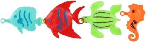 Keturios spalvotos žuvytės dar daugiau pramogų