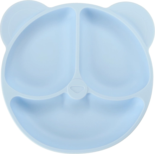 Skirstyta lėkštė meškučio formos