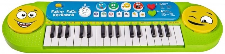 32 klavišai pirmiesiems muzikiniams žingsniams