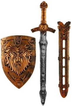 Saugus plastikinis kardas 55 cm