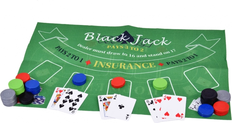 Pokerio ir blackjacko rinkinys