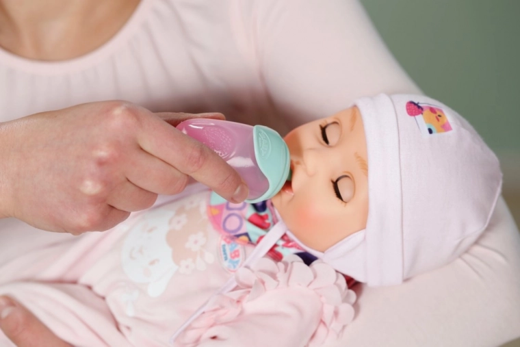 Magic pacifier to close the eyes