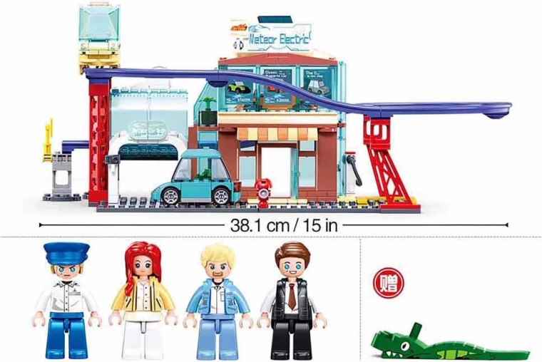 Pilnai įrengta serviso stotis