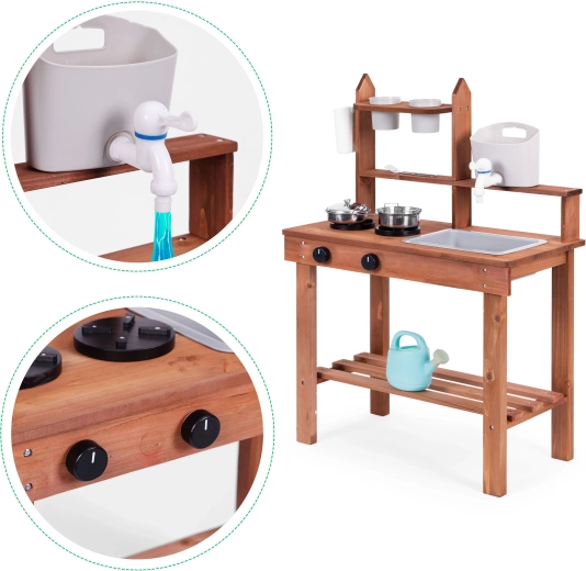 Veikiantis čiaupas su bakeliu