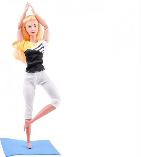 Realistiškos jogos ir fitneso pozos