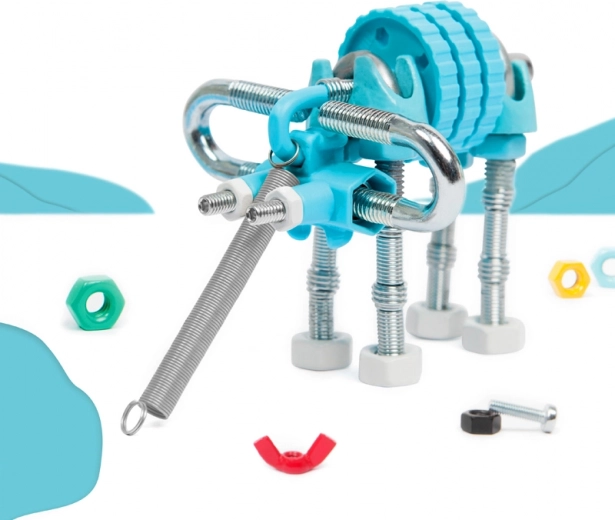 Modular metal and plastic construction