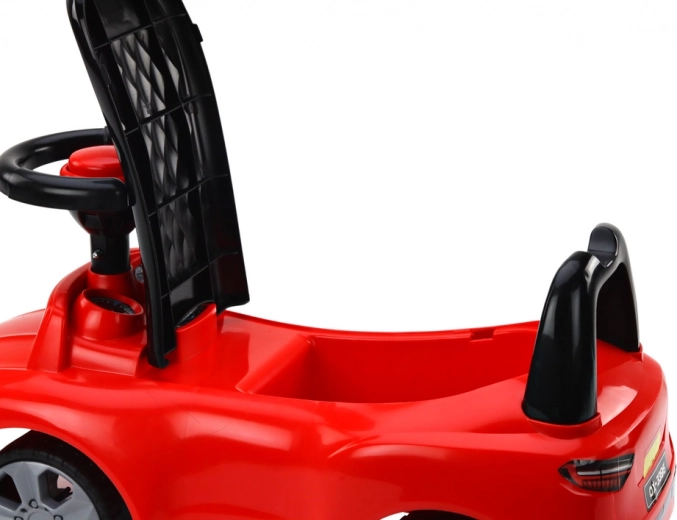 High backrest and stable seating