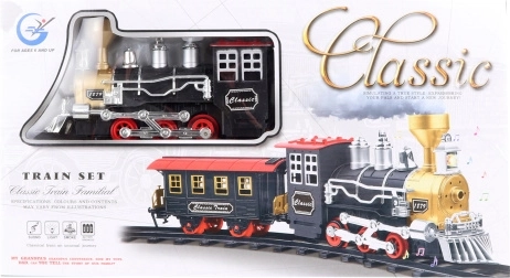 Dūmus leidžiantis ir garsinis lokomotyvas