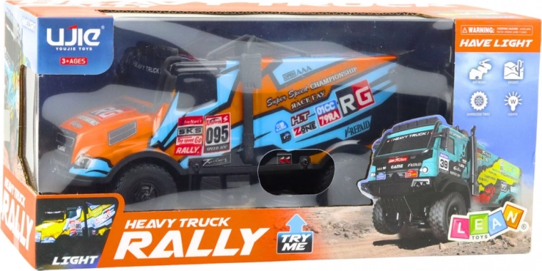 Rally dizainas ir šviesos efektai