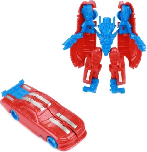 2 viename: automobilis ir robotas