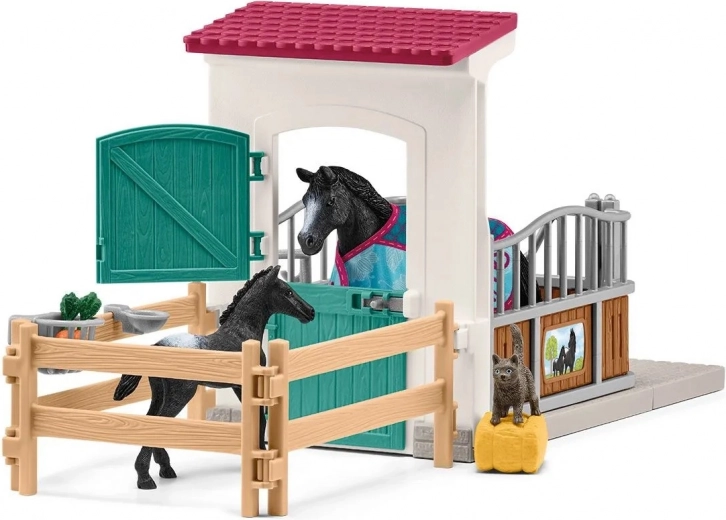 Complete horse-care stall