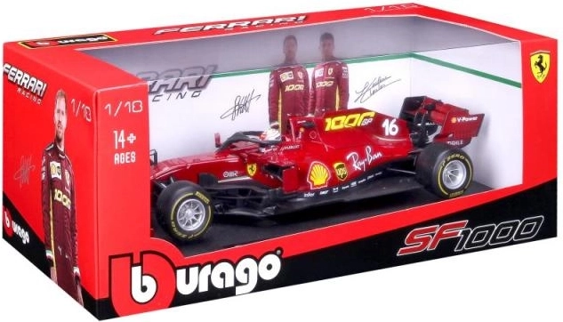 Faithful replica of the FERRARI SF1000 in 1:18 scale