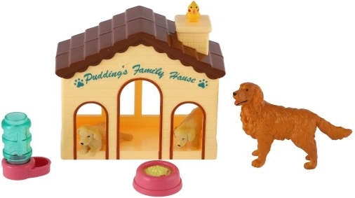 Mielas namelis su atidaromomis durelėmis