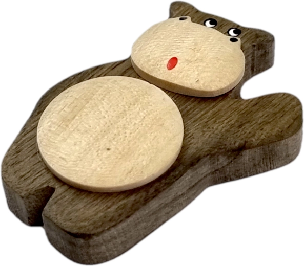 Cute hippo design