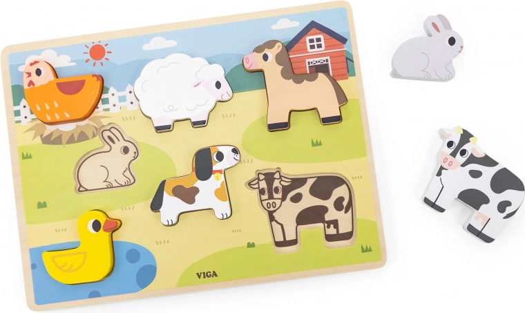 2-in-1: puzzle and standalone figures