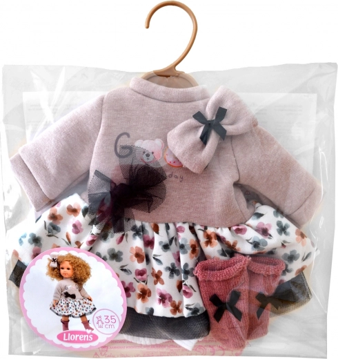 Pilnas 4 dalių rinkinys 35 cm lėlėms