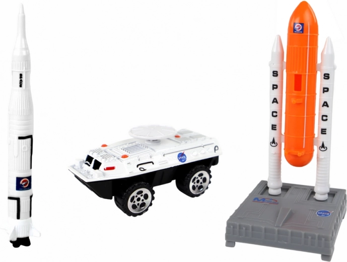 Startui paruošta raketa