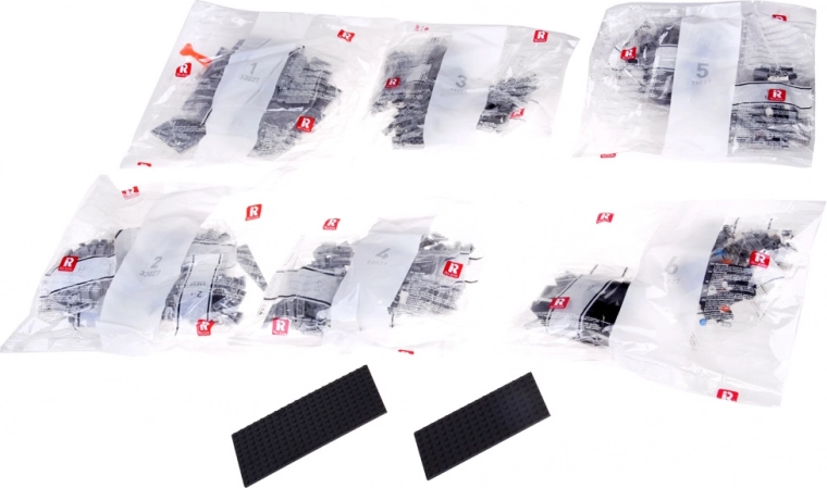 Iš anksto surūšiuoti maišeliai patogiam konstravimui