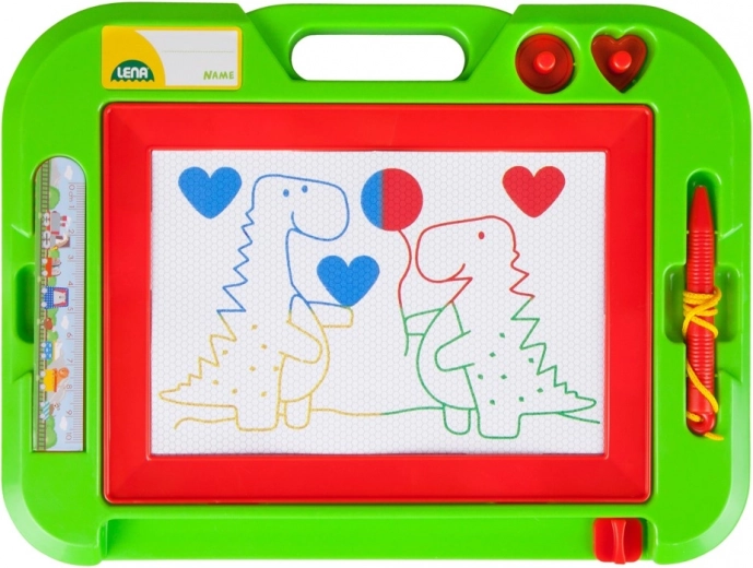 Tethered stylus and stamps
