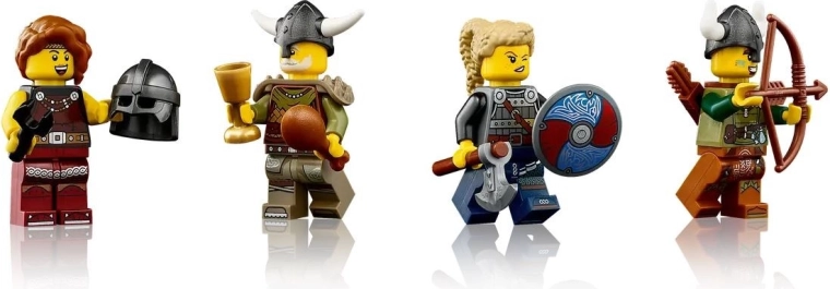 Keturios minifigūrėlės istorijoms iš senųjų laikų